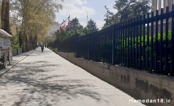 آرامگاه بوعلی سینا همدان، راهنمای کامل بازدید 17 پیاده راه آرامگاه بوعلی